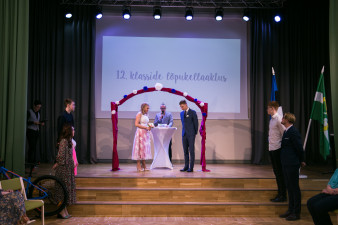 12. klasside lõpukellaaktus ja lennupulm