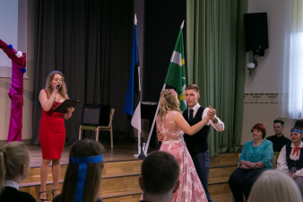 12. klasside lõpukellaaktus ja lennupulm